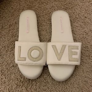 Victoria’s Secret LOVE Slide Slippers